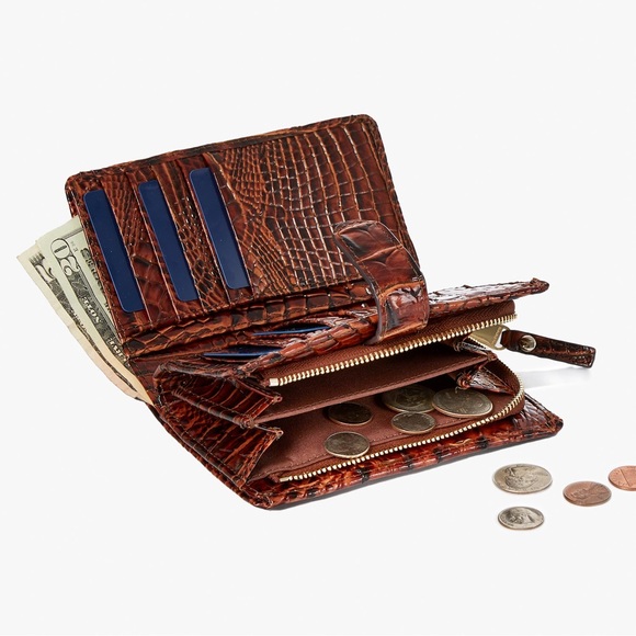 Brahmin Cami/Hanna wallet in Daisy Batik - Picture 13 of 17